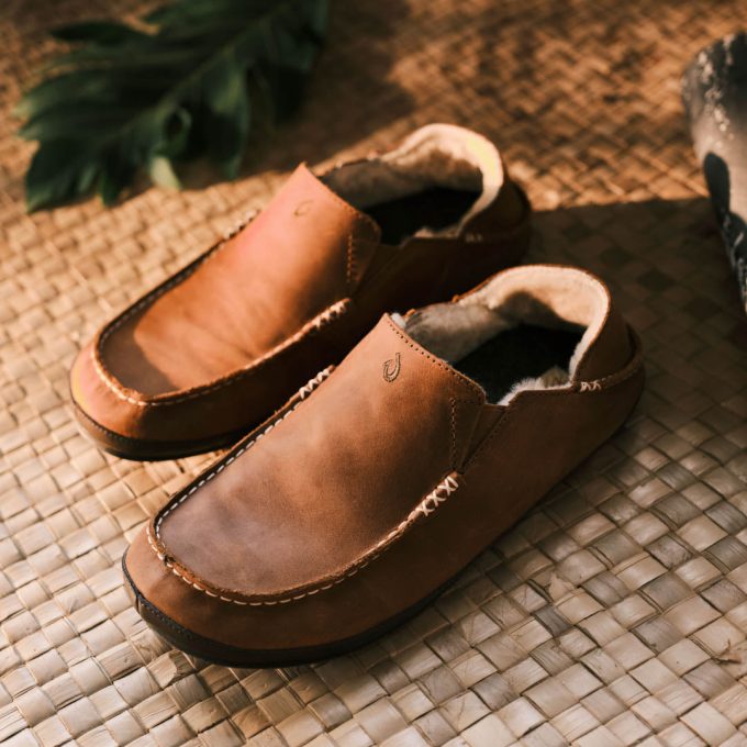 Moloā Slipper - Toffee / Dark Wood - Image 6