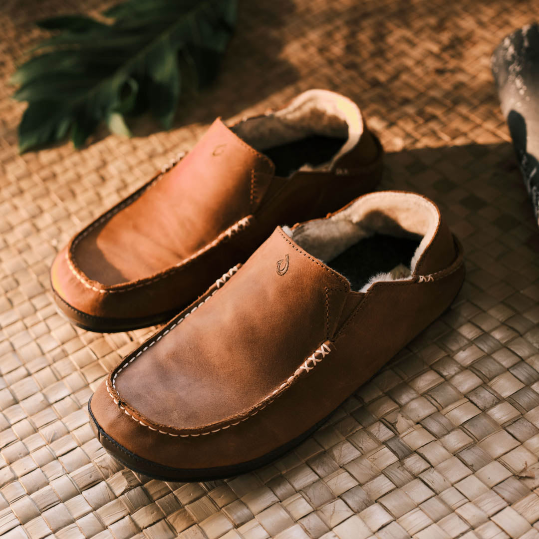Moloā Slipper - Toffee / Dark Wood - Image 6