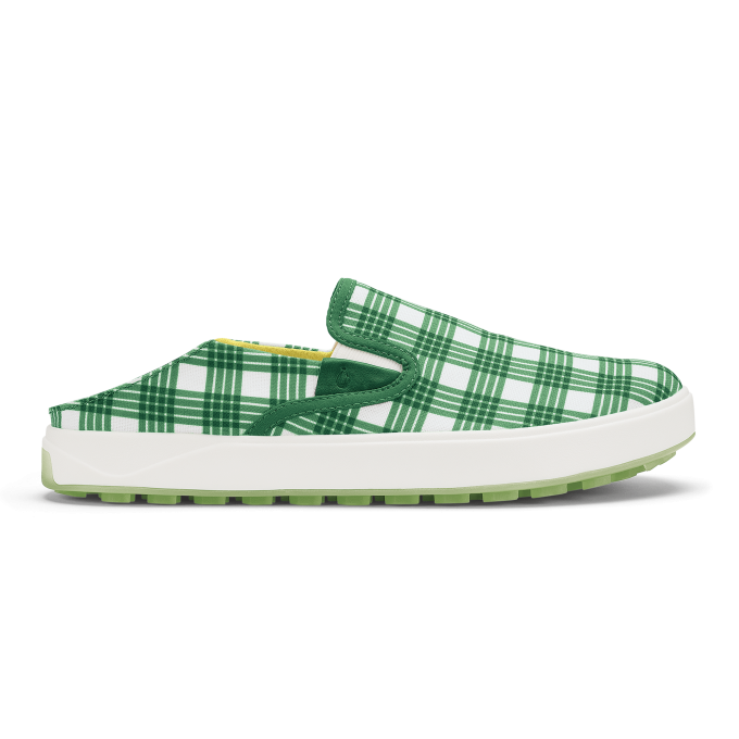 Wai‘alae Slip On - Medium Green / Bright White - Image 3
