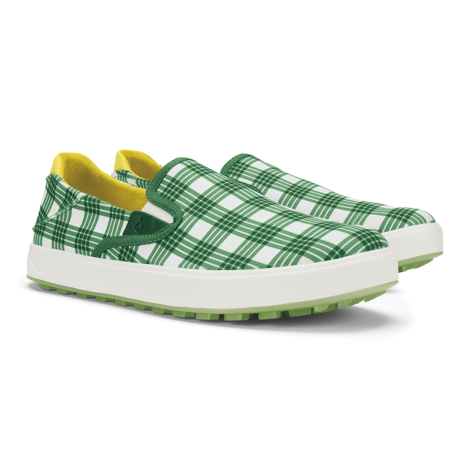 Wai‘alae Slip On - Medium Green / Bright White - Image 5