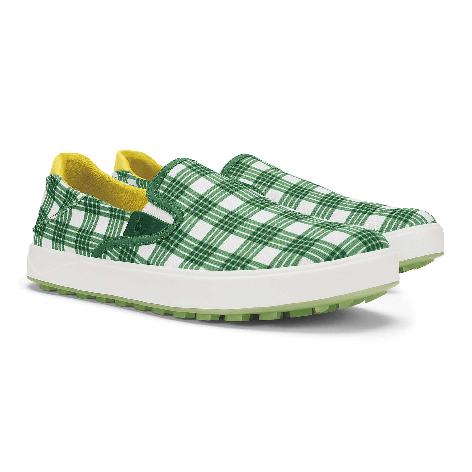 Wai‘alae Slip On - Medium Green / Bright White - Image 5