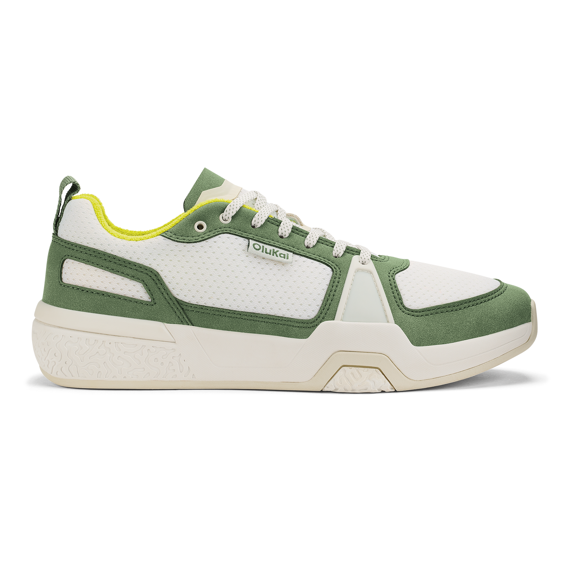 ‘Anau - Bright White / Leaf