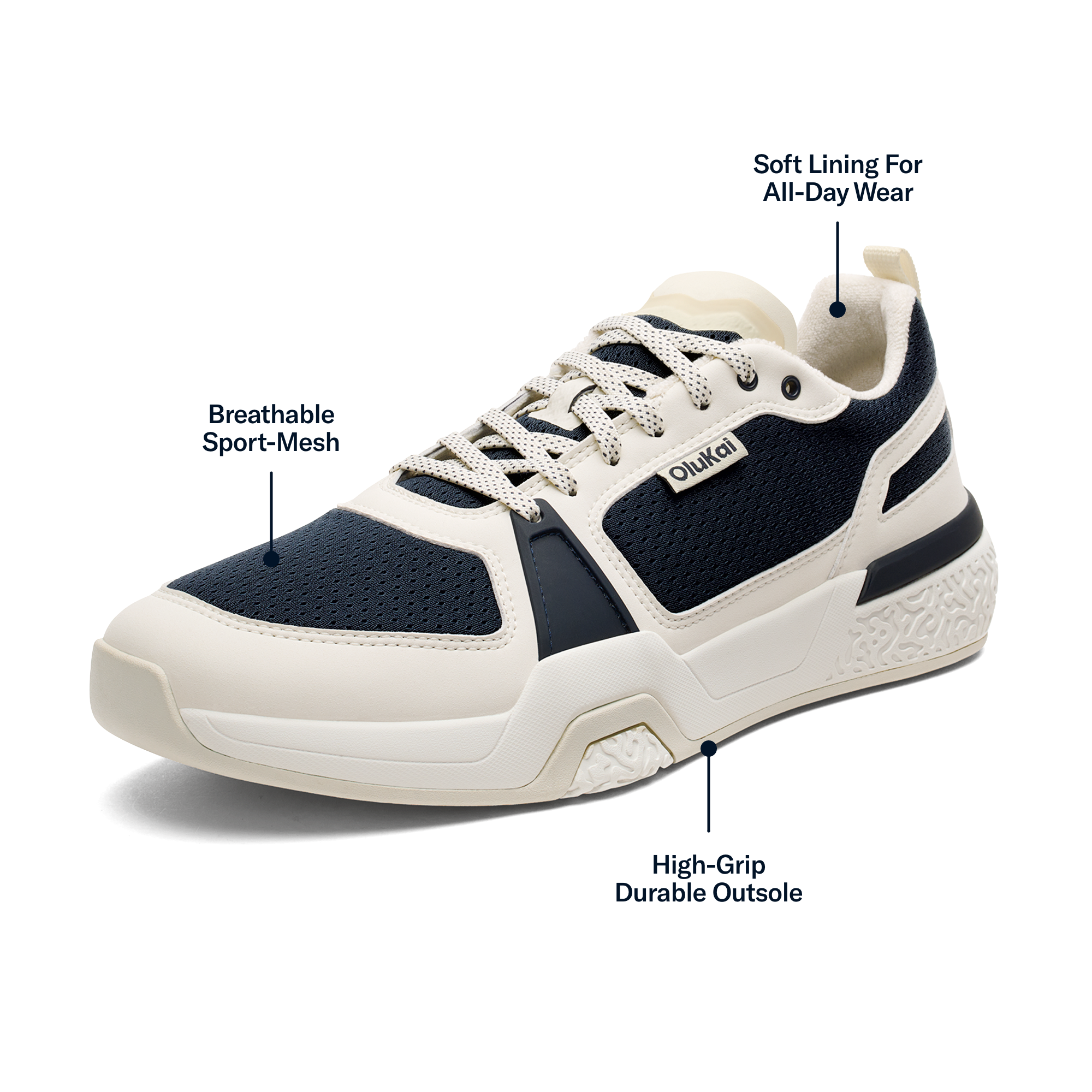 ‘Anau - Mood Indigo / Bright White - Image 3