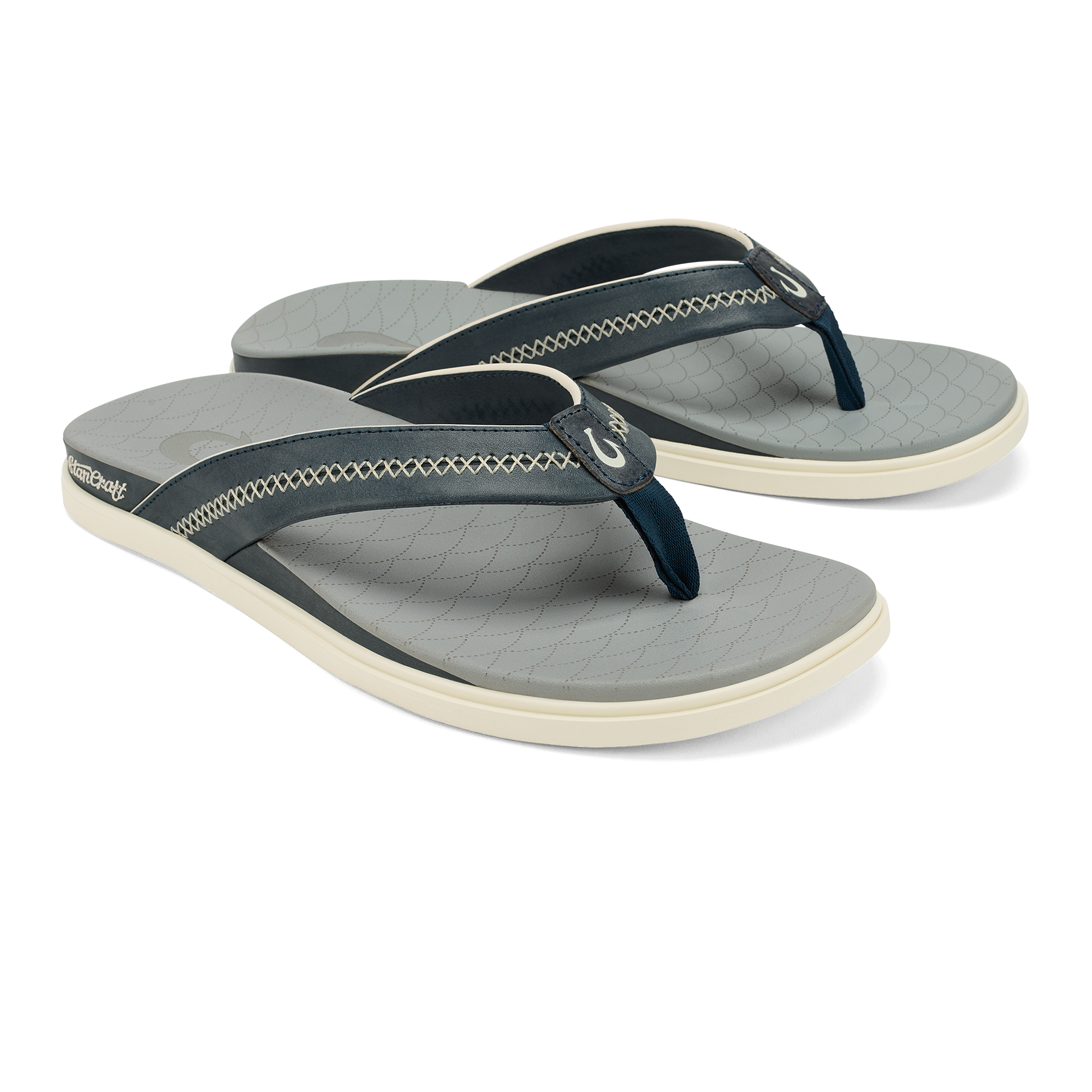 Shoreline  -  Stormy Blue / Pale Grey - Image 5