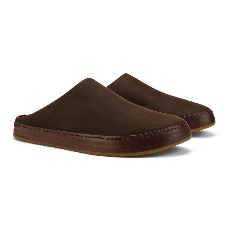 Olukai Kuʻu Men’s Suede Slip-On Shoes - Image 9