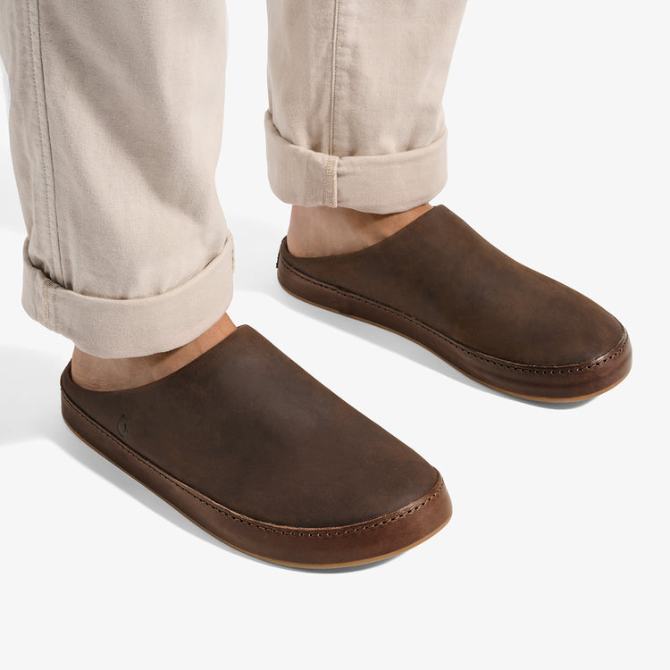 Olukai Kuʻu Men’s Suede Slip-On Shoes - Image 6