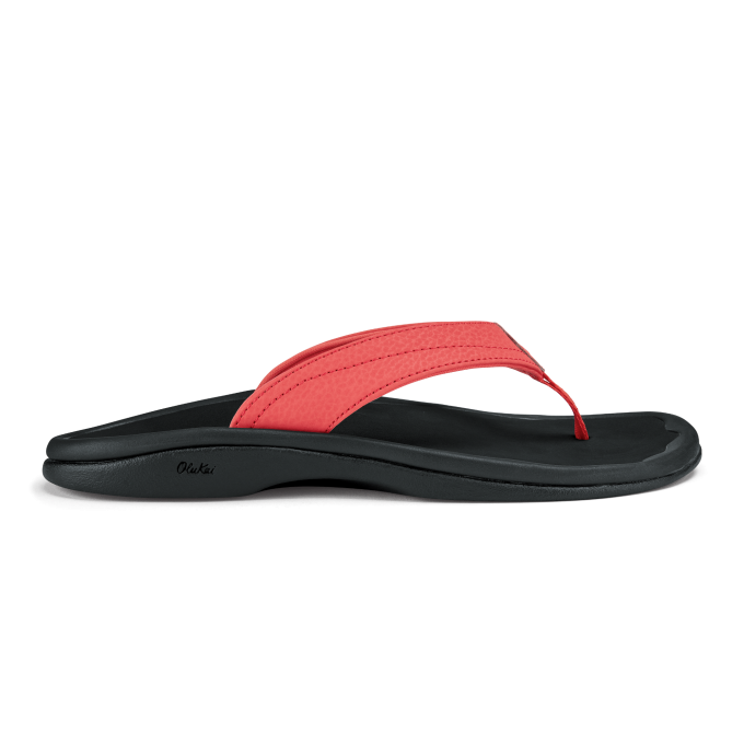 ‘Ohana - Hot Coral / Black