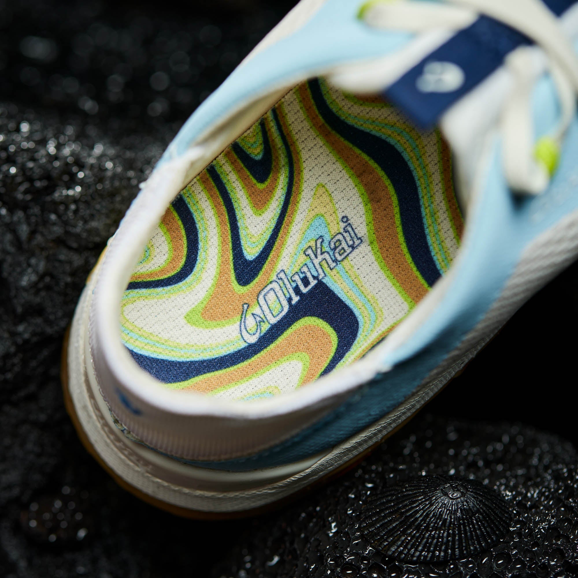 Huia - White Sand / Misty Blue - Image 5