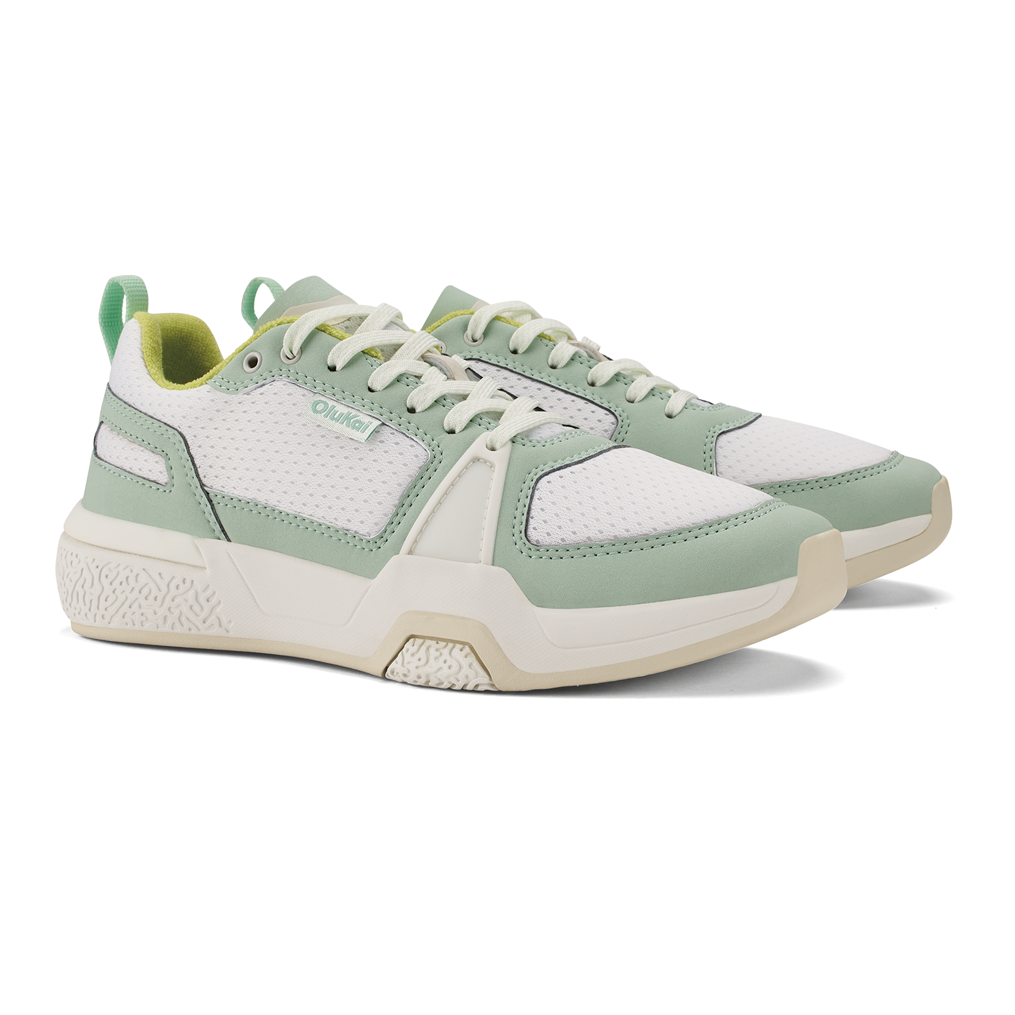 ‘Anau - Bright White / Pale Mint - Image 6