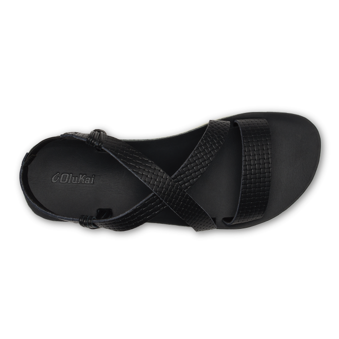 ‘Ōnohi Strappy - Black / White Sand - Image 8