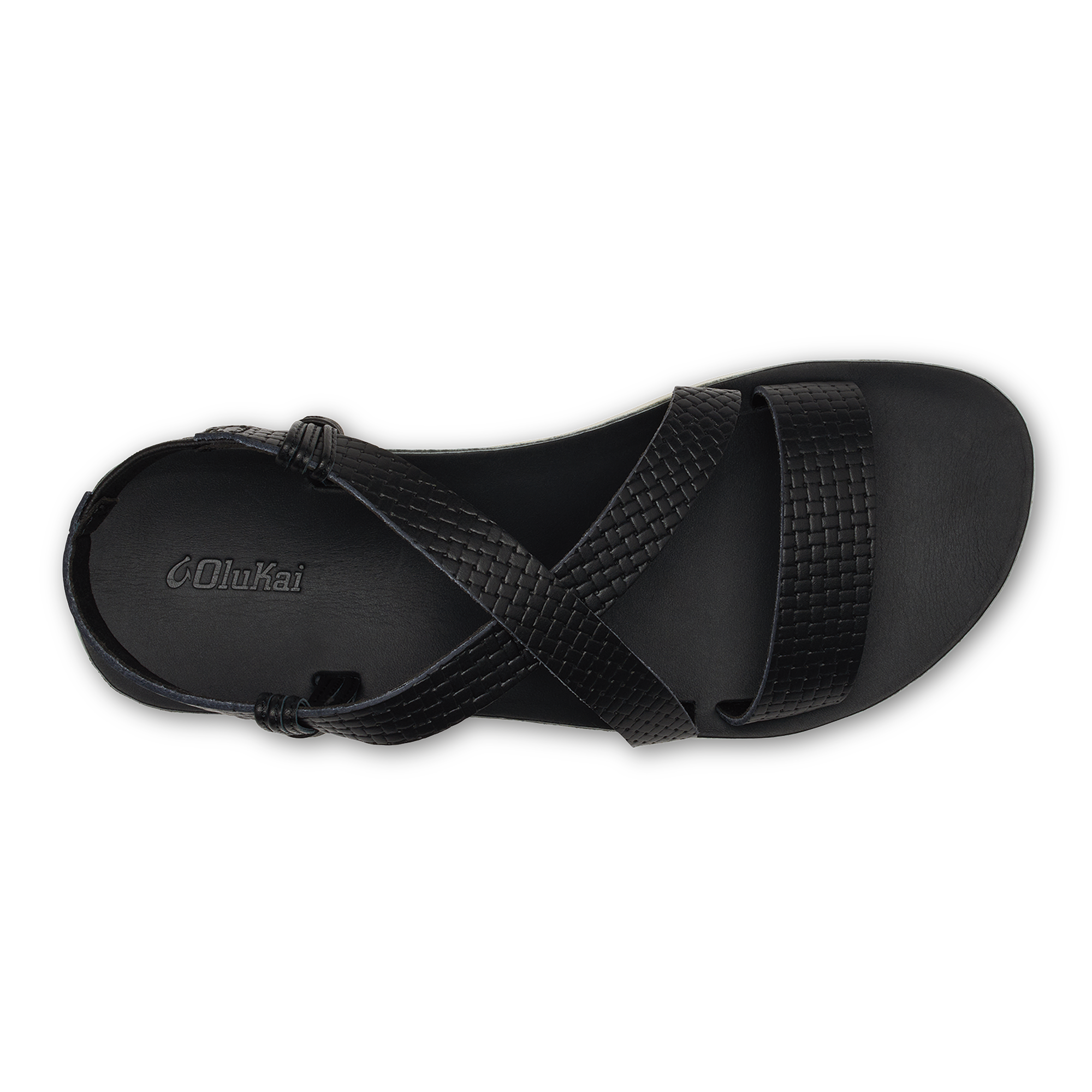 ‘Ōnohi Strappy - Black / White Sand - Image 8