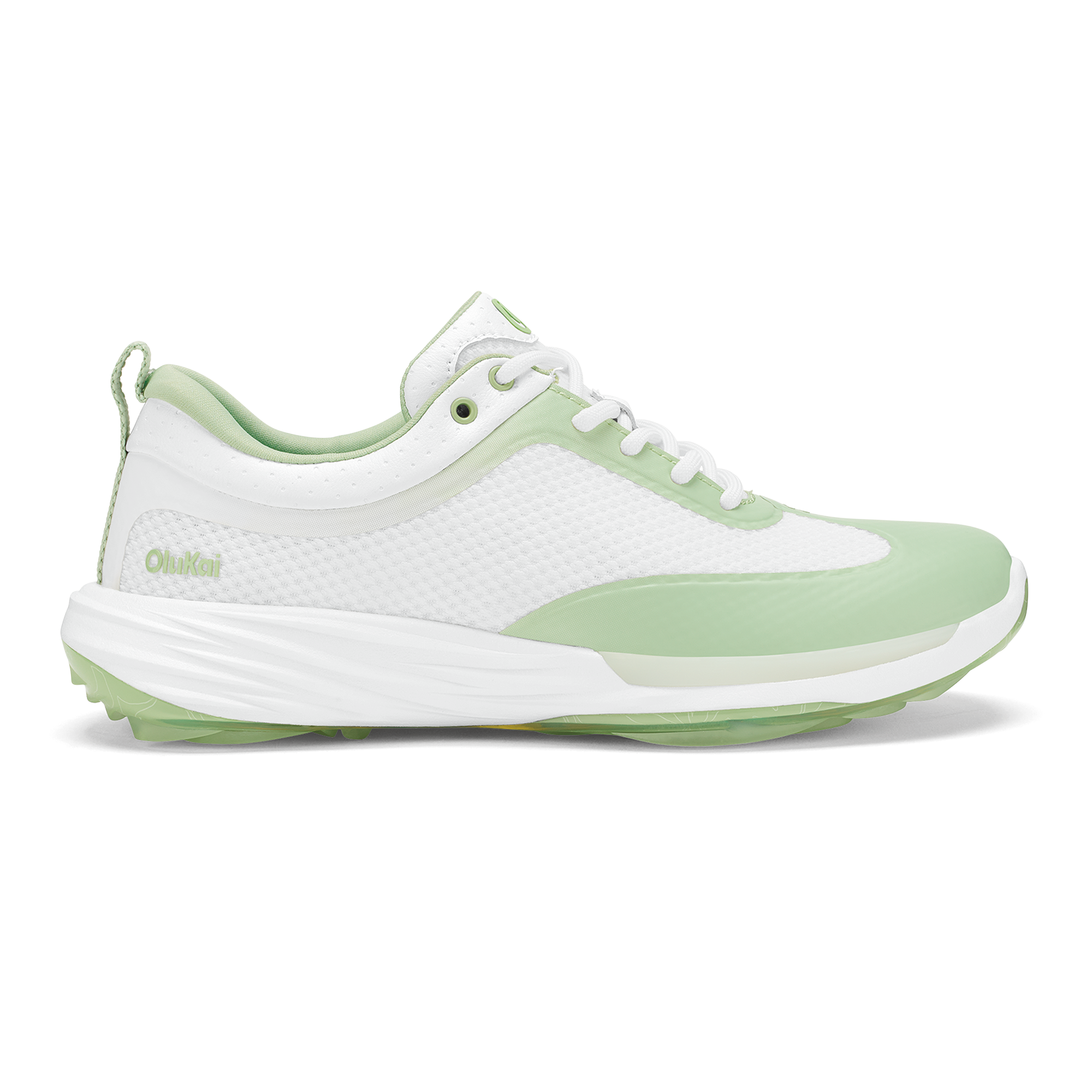 Mākena - Bright White / Mint