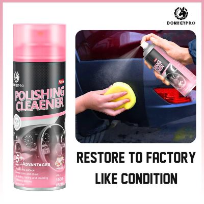 Buy 3 Get Free Shipping | DONKEYPRO Car Interior Cleaner Spray 15oz Anti-UV Polish & Protect